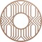 Ekena Millwork Empire Wood Fretwork Pierced Ceiling Medallion, Wood (Paint Grade), 22"OD x 8"ID x 3/8"T CMWP22X22X0375EPMF - alternate 1